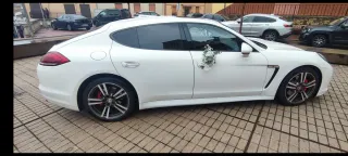 Porsche Panamera para tu boda con conductor