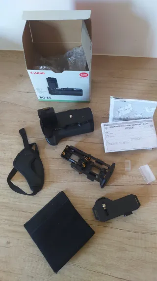 Empuñadura de batería Canon BG-E5  original + caja