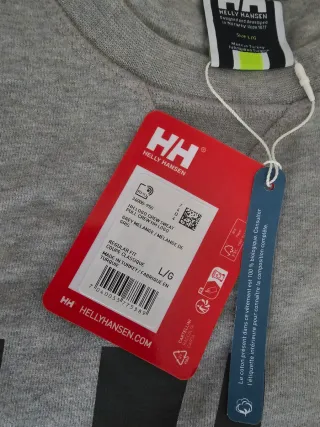 Felpa Helly Hansen L nuova con cartellino