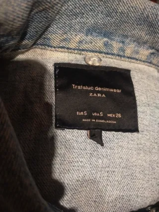 Chaqueta vaquera Zara Talla S