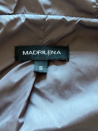 Anorak señora tres cuartos gris