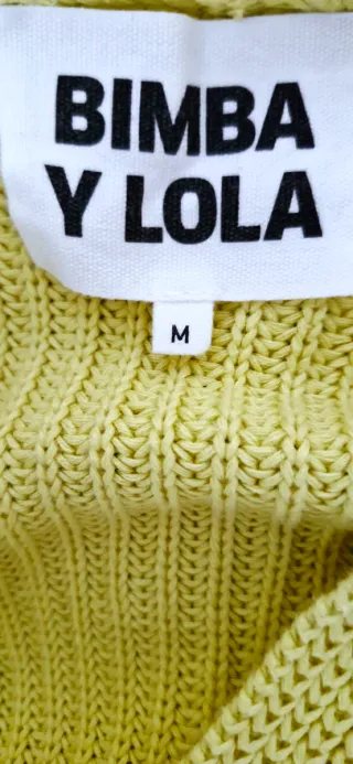 Jersey oversize punto amarillo BIMBA Y LOLA