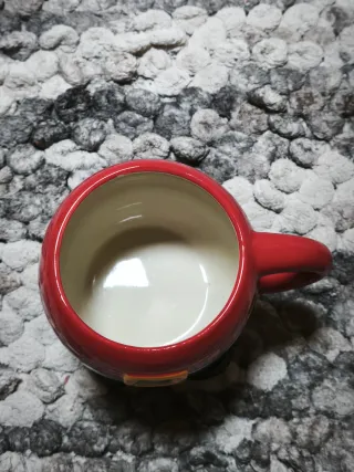 Tazza Babbo Natale Tiger Ceramica Rossa