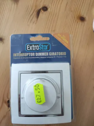 Interruptor Dimmer Giratorio ExtraStar