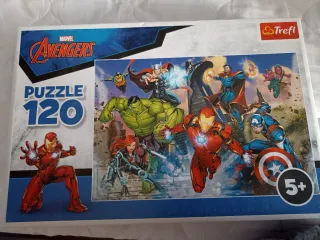 Pack 4 en 1 Spiderman Educa Puzzle 120 Avengers