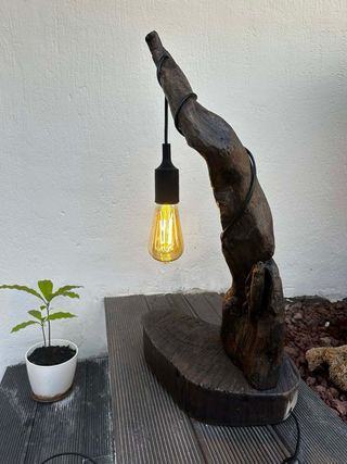 Lámpara artesanal  diseno unico