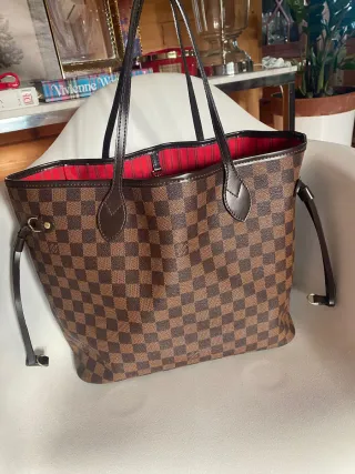 Bolso Louis Vuitton Marrón Damier