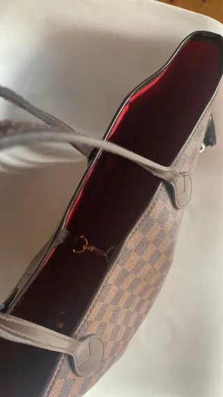 Bolso Louis Vuitton Marrón Damier