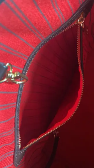 Bolso Louis Vuitton Marrón Damier