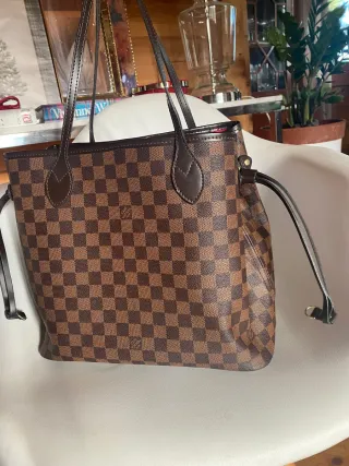 Bolso Louis Vuitton Marrón Damier