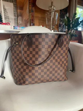 Bolso Louis Vuitton Marrón Damier