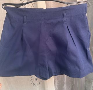 Stradivarius Pantalón Corto Talla 38 Azul