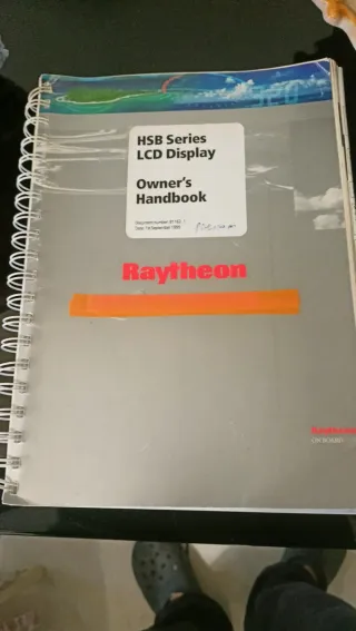 Manuale Raytheon HSB LCD Display Owner's Handbook
