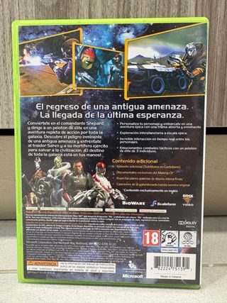 Mass Effect Xbox 360 + Disco Adicional