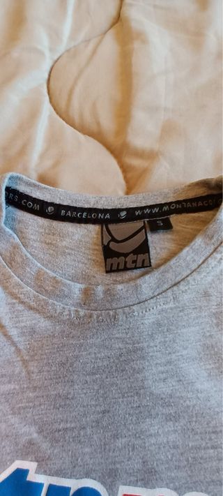 Camiseta Montana Colors gris multicolor