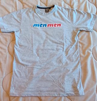 Camiseta Montana Colors gris multicolor