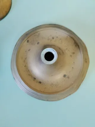 Lotto 3 Candelabri Ottone