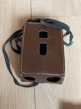 Cámara Kodak Starflash azul con funda y accesorios