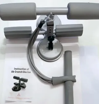 Ab Crunch Device con bandas de resistencia