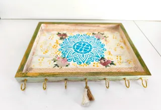 Colgador Shabby Chic Mandala