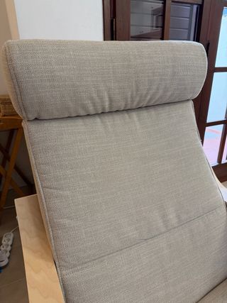 Poltrona IKEA Poäng Beige in Legno