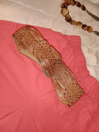 Conjunto mujer: collar y cinturón