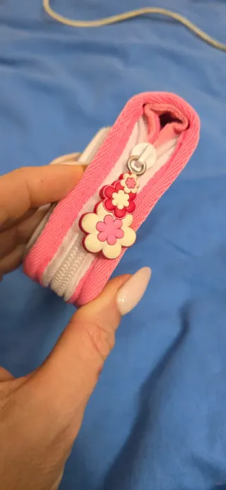 Portafoglio Trudi rosa con farfalla