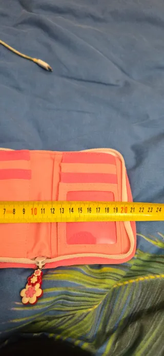 Portafoglio Trudi rosa con farfalla