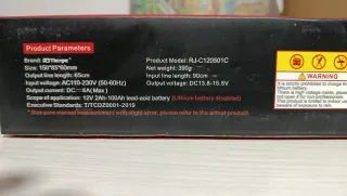 Cargador Batería Coche 12V Inteligente