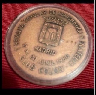 Medalla Bronce I Aniversario Ayuntamiento Madrid