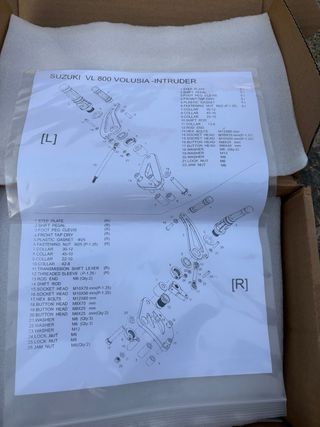 Mandos avanzados Suzuki VL 800 Intruder
