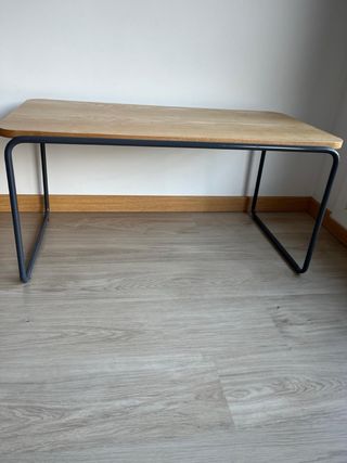 Conjunto mesa y 2 mesitas auxiliares