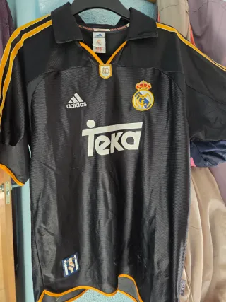 Camiseta Real Madrid 1999-2000 Negra (Visitante)