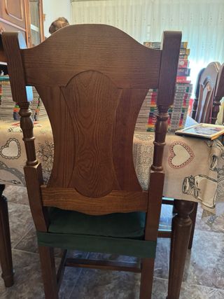 Mueble Comedor Vintage Madera Oscura