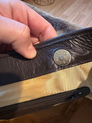 Bolso vintage Loewe ante y piel