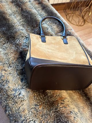 Bolso vintage Loewe ante y piel
