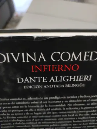 Libro Divina Comedia: Infierno