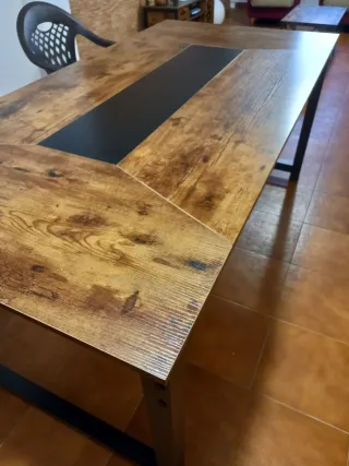 Mesa de salón grande madera