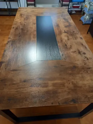 Mesa de salón grande madera