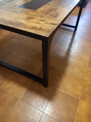 Mesa de salón grande madera