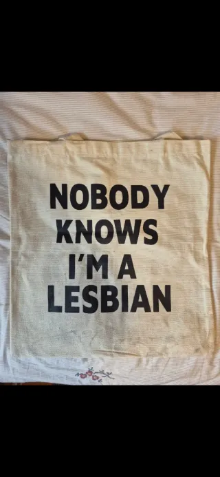 Totebag regalo de mi ex novia