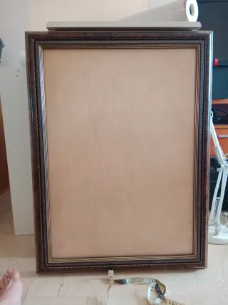 Marco de fotos decorado 60cm de ancho x 80 de alto