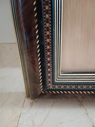 Marco de fotos decorado 60cm de ancho x 80 de alto