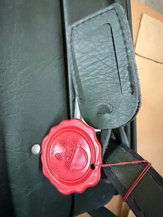 Maleta Retro Vintage Verde Años 70