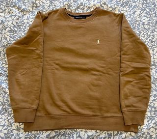 Sudadera Polo Club Marrón Talla 2XL