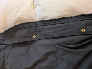 Abrigo porteo/embarazo negro