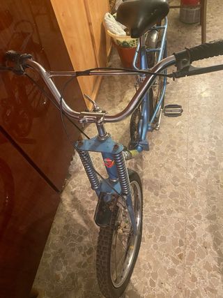 Bicicleta Jet Cross Antigua De color azul