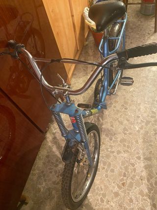 Bicicleta Jet Cross Antigua De color azul