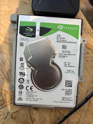 Disco Duro 2TB Seagate Barracuda 2.5