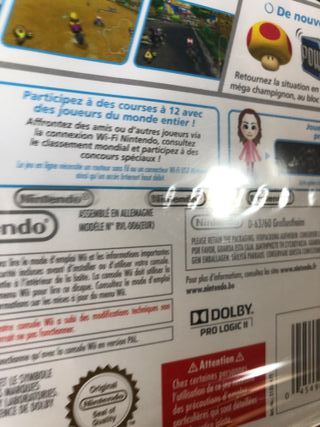 Mario Kart Wii nuovo sigillato sealed